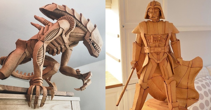  Incredible movie-inspired gingerbread sculptures made by a woman