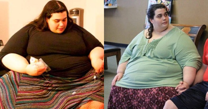  Here is the transformation: this girl weighed 300 kg, but she lost 200 kg and turned into a real beauty
