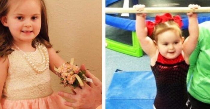  This girl has a great future: an 8-year-old girl, was born without both legs and conquered gymnastics
